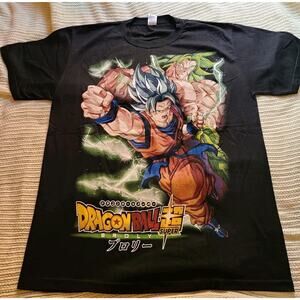 DBZ Super Saiyan Green Broly Goku Vintage style Size XL